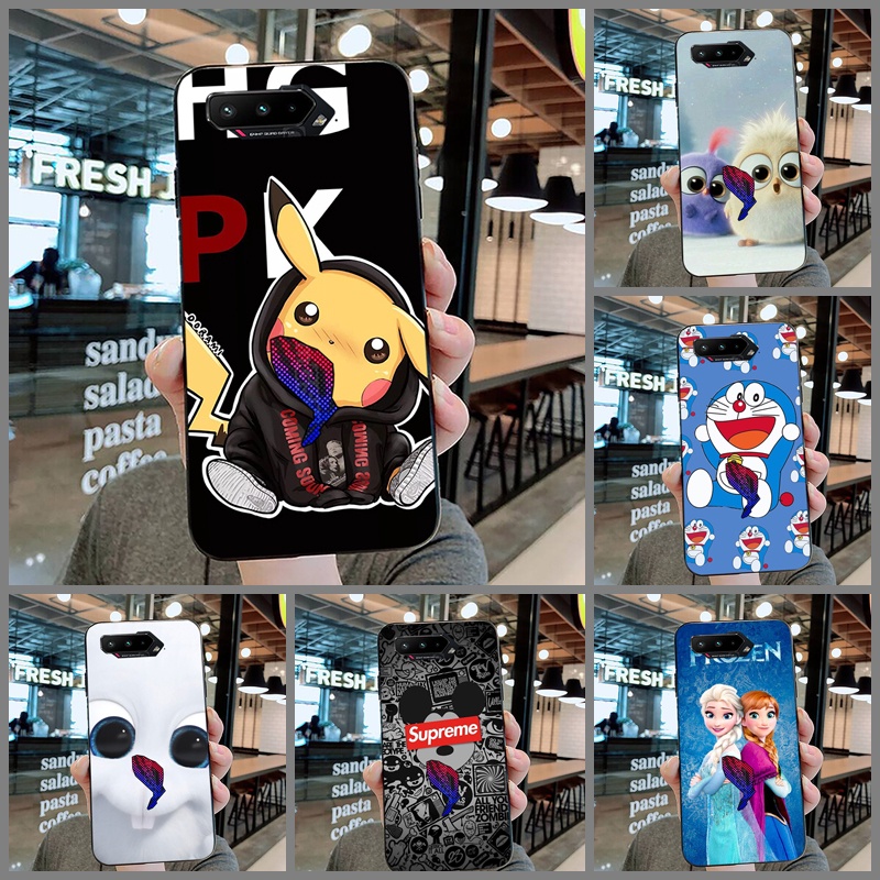 Ốp Điện Thoại TPU Mềm Hình Pikachu Frozen Stitch Dễ Thương Cho Asus ROG Phone 5 3 2 ROG5 ROG2