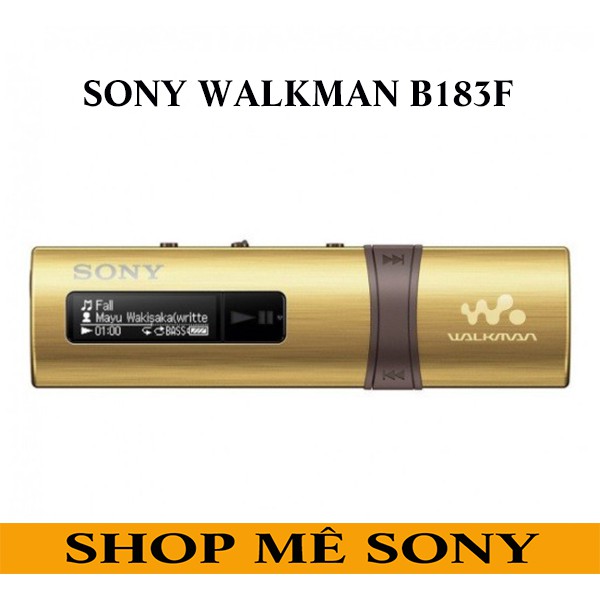 Máy nghe nhạc Sony Walkman B183F - Màu vàng đồng