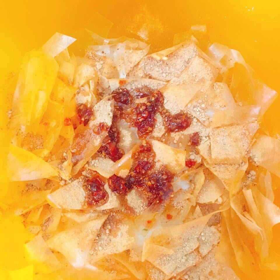 Bánh Tráng Xì Ke UNIN Bánh Tráng Trộn Muối Tỏi Siêu Ngon, Đảm Bảo Vệ Sinh An Toàn Thực Phẩm BT022