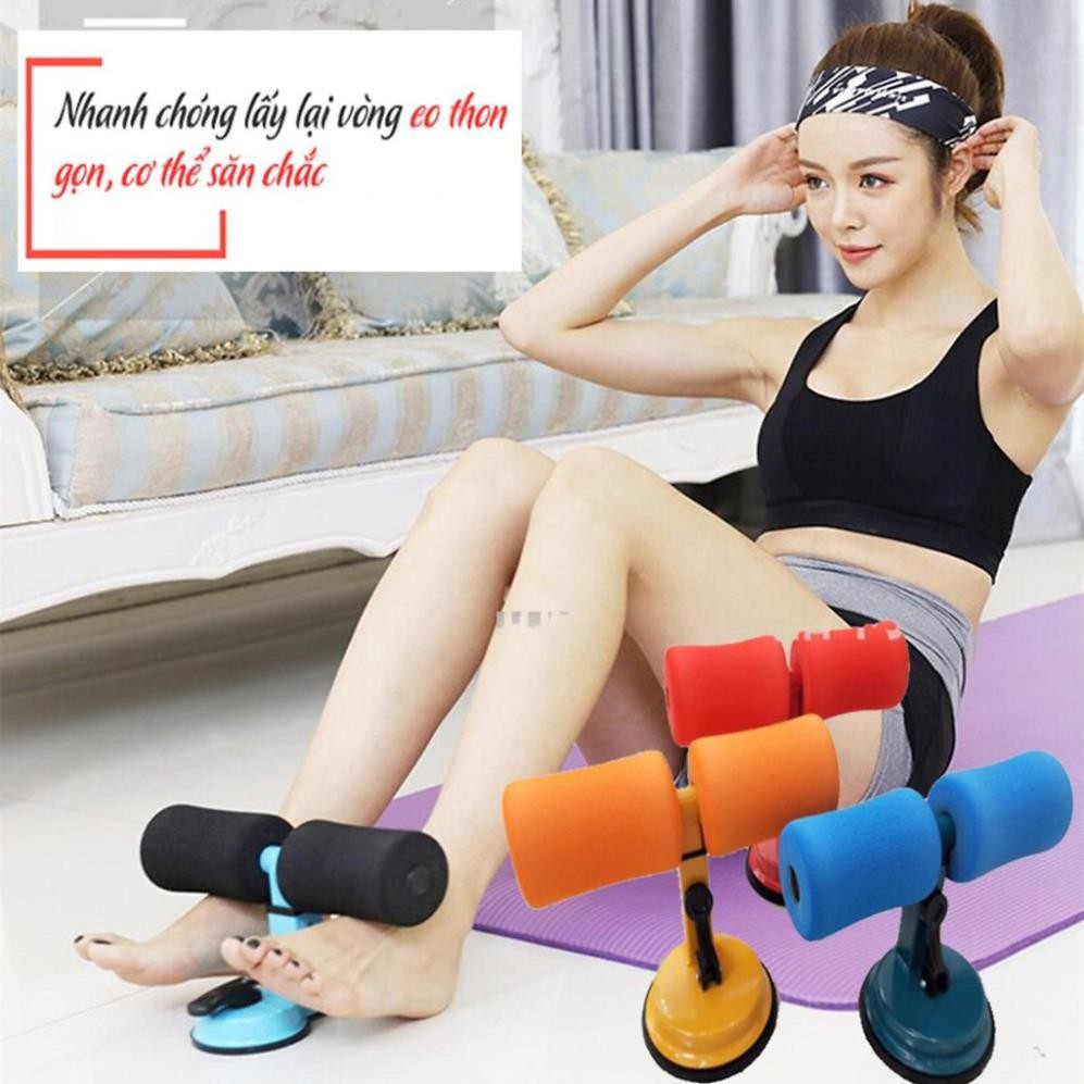 Dụng Cụ Tập cơ bụng, tập Gym tại Nhà, dụng cụ tập bụng có đế hút gắn sàn chữ T đa năng tại nhà