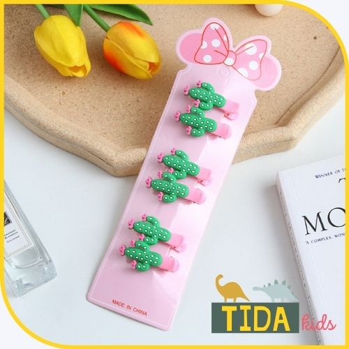 Kẹp Tóc ⚡ HOT TREND ⚡ Trái Cây Dưa Hấu, Cherry, Dứa, Chanh, Táo, Đẹp Dễ Thương Hàn Quốc, Phụ Kiện Tóc TiDa Kids Shop