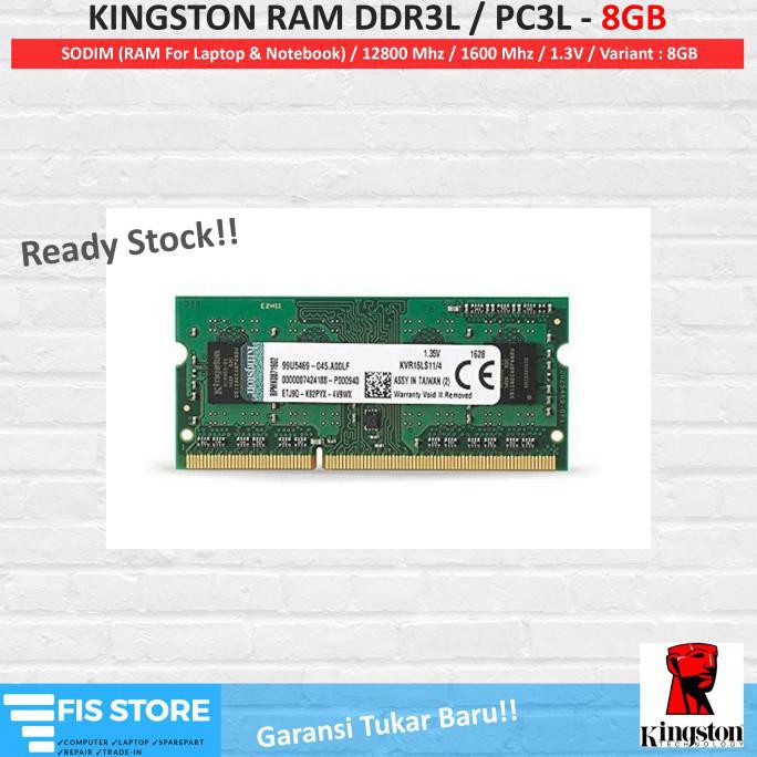 Laptop Kingston Ddr3L / Pc3L 4gb 8gb / Sodimm / Laptop Ram - 4gb 0512