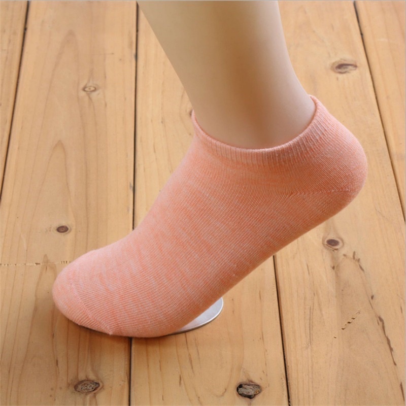 Sét 5 Đôi Tất Vớ Cổ Ngắn Dành Cho Nữ Nhiều Màu Siêu Xinh hàng xuất Nhật