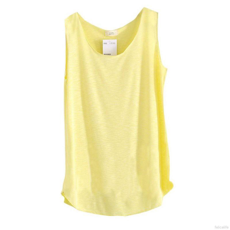 Áo sát nách dáng suôn rộng thoải mái cho nữ