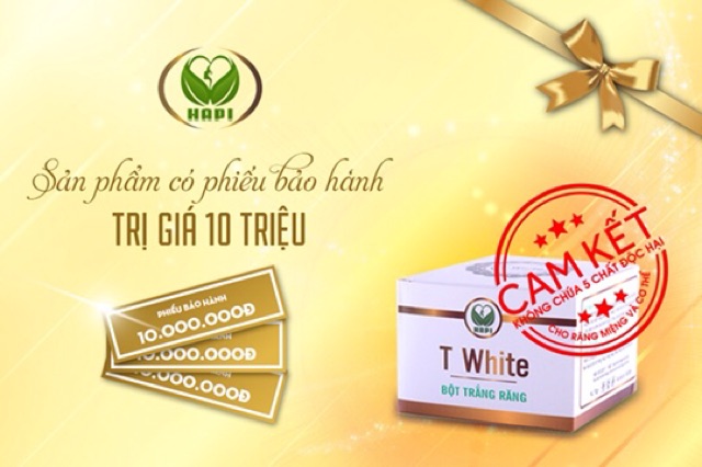 BỘT TRẮNG RĂNG " T White "