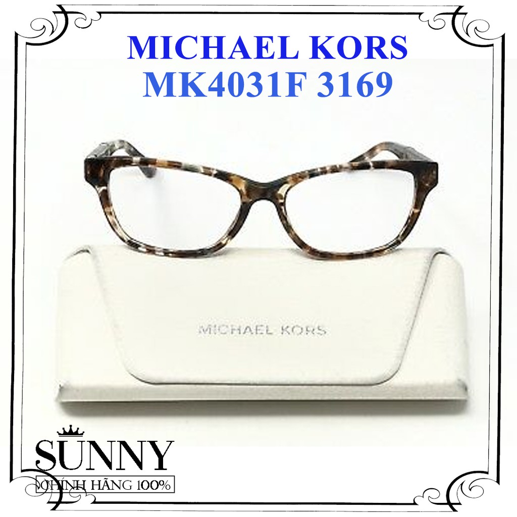 MK4031F - gọng kín thời trang Michael Kors chính hãng, thiết kế dễ đeo bảo vệ mắt