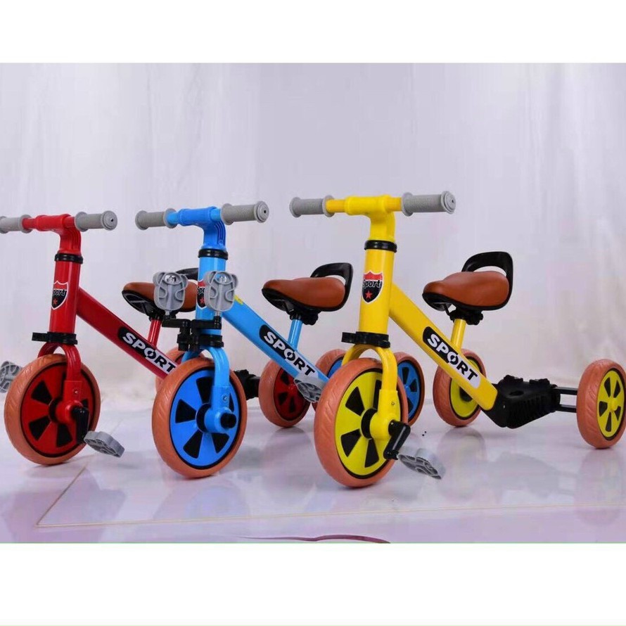 Xe Cân Bằng 3 Bánh Sport 2 In 1 Phiên Bản Mới Nhất 2021. Xe Chòi Cho bé yêu từ 1 tuôi trở lên,