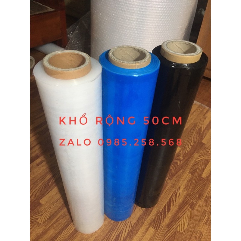 Màng bọc PE 2,4kg khổ 50cm nhựa nguyên sinh