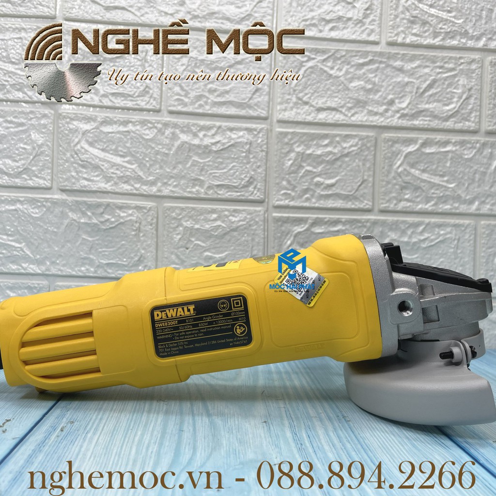 Máy mài Dewalt DWE8200T 850W 100mm chính hãng BH 3 năm
