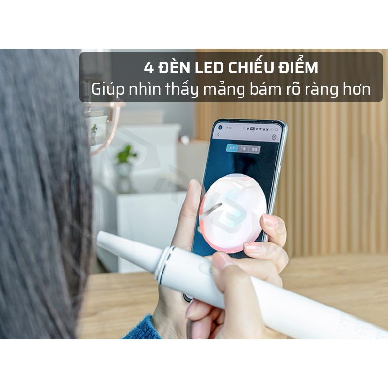 Máy cạo vôi răng siêu âm nội soi Xiaomi Youpin Sunuo T11 Pro cao cấp tiện dụng