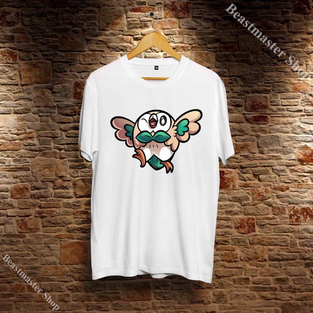 [DISCOUNT]💚 Áo Unisex Rowlet - Áo Unisex Mokuro - Rowlet T-Shirt cá tính - RWL-002