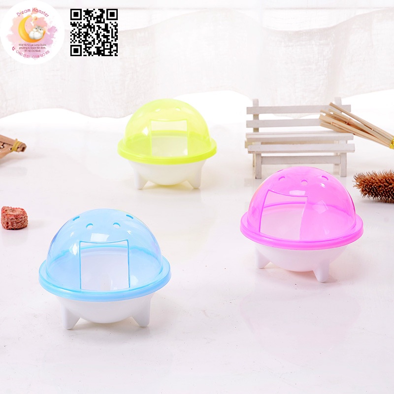Nhà tắm UFO cho hamster (10*9.5cm)