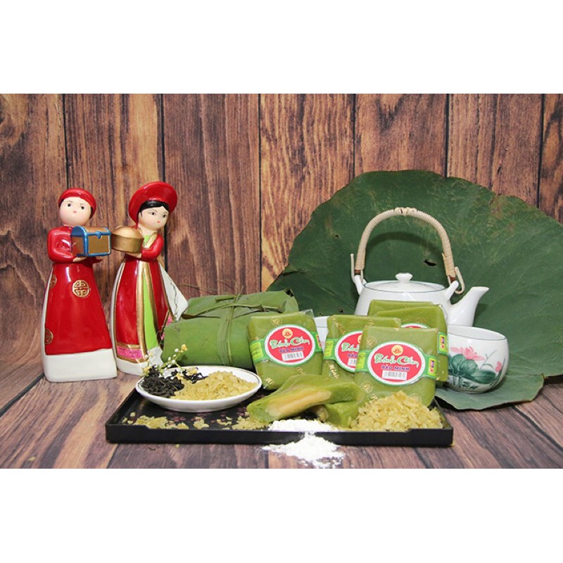 Bánh cốm đậu xanh 75 gr Bảo Minh