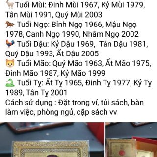 Kim Bài Thái Tuế 2020
