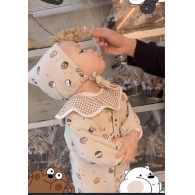 Body kèm mũ cho bé