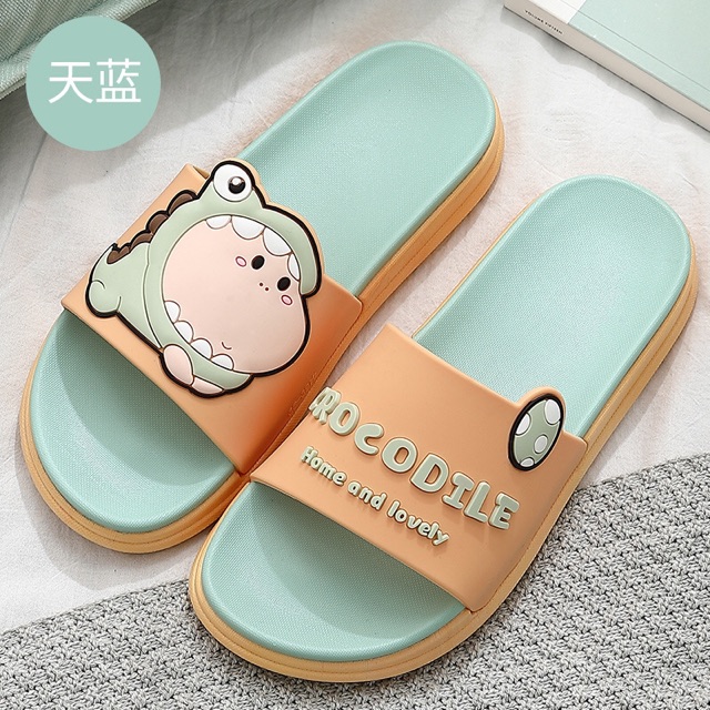 Dép Quai Ngang Cá Sấu CROCODILE Unisex Cao Su Siêu mềm Hàng cao cấp thời trang KS889