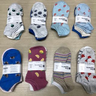 Set 3 đôi tất nữ cổ thấp Gap Socks Chaussettes 3 pack