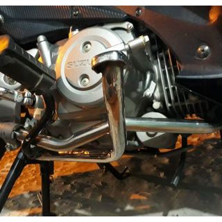 Cổ pô Inox 304 25li Axelo - Xbike lắp như zin mới