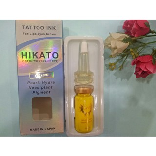 Mực xăm Hikato- Màu vàng