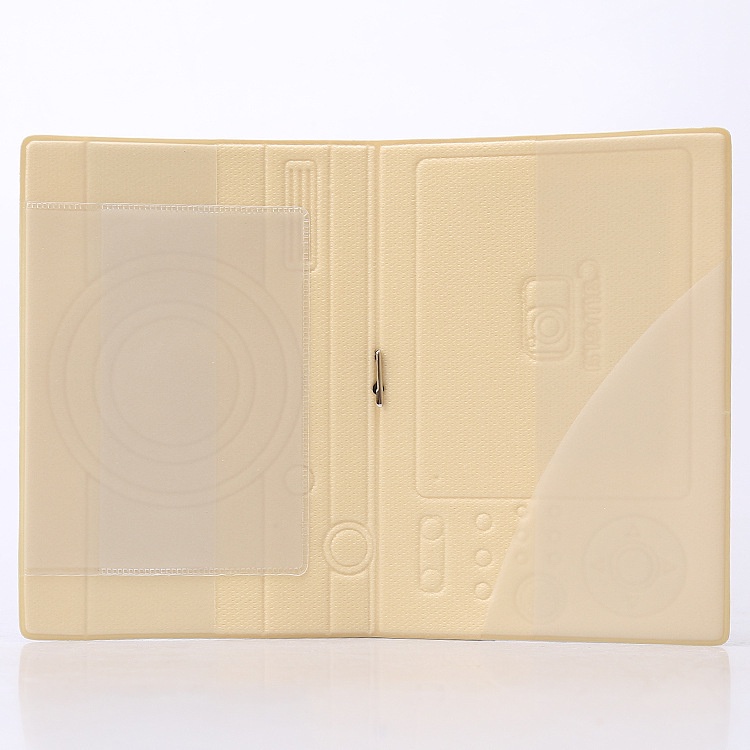 Vỏ Bọc Hộ Chiếu In Hình Máy Ảnh 3D Sáng Tạo