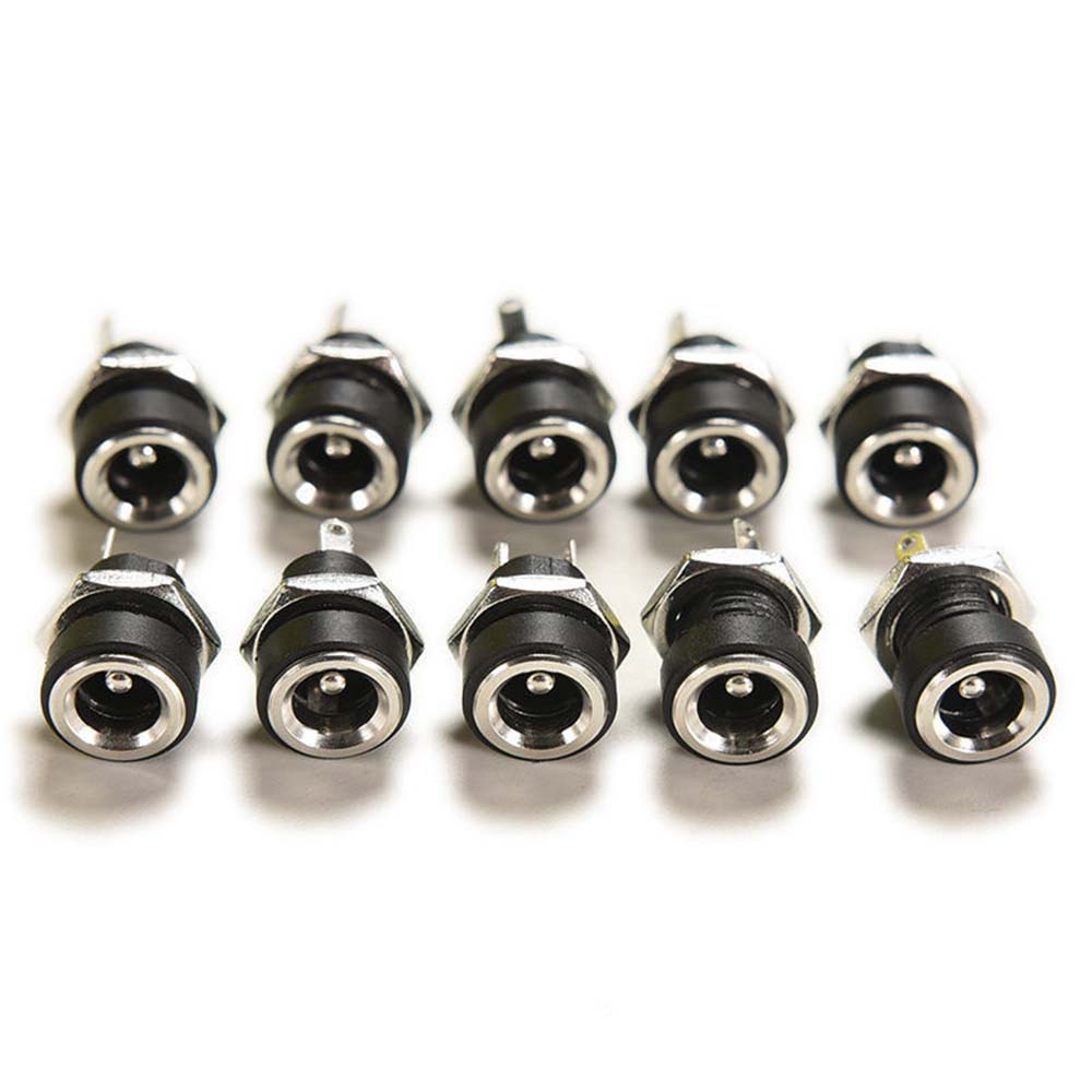 Combo 10 Đầu nối nguồn 3a 12v Dc 5.5mm X 2.1mm , giắc cắm, phích cắm 2 chân
