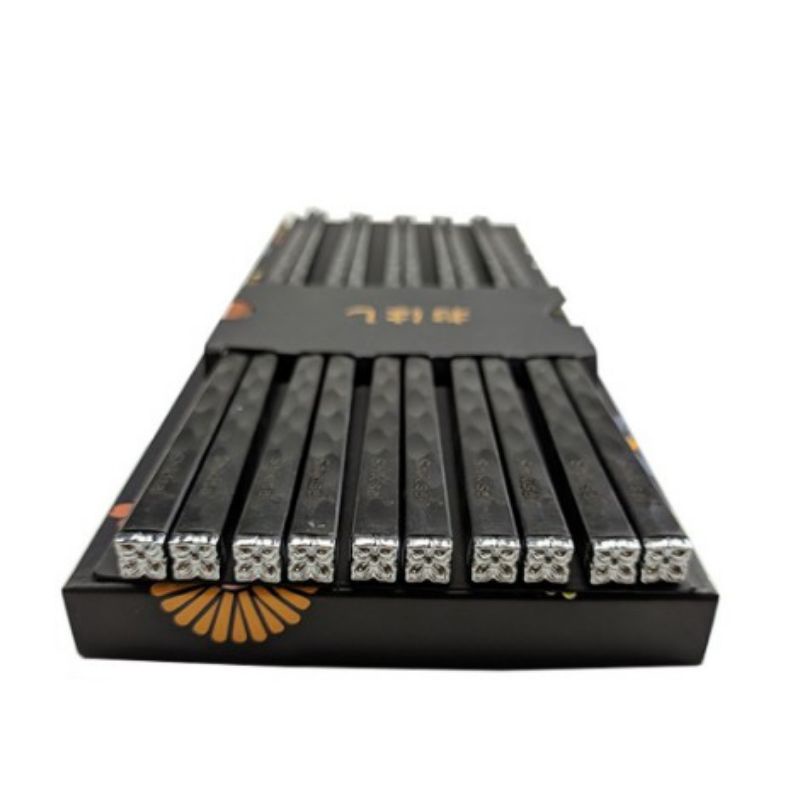 Đũa sợi thủy tinh kháng khuẩn Shikisai nội địa Nhật Bản_set 5 đôi.