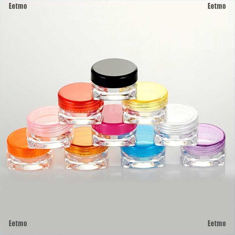 (hàng Mới Về) Hộp Rỗng 3g 5g Đựng Mỹ Phẩm Tiện Dụng | BigBuy360 - bigbuy360.vn