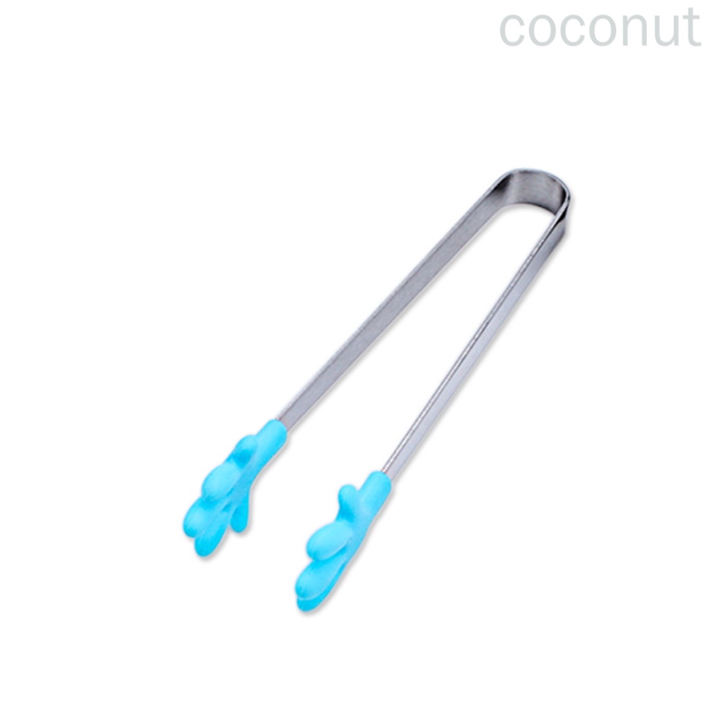 Set 4 Kẹp Gắp Bánh Quy Bằng Silicon Hình Bàn Tay Mini Màu Ngẫu Nhiên