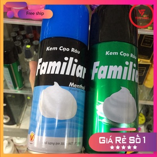 Nhập AFFINS20K [Giảm ngay 20K đơn từ 99K] Kem (bọt) cạo râu Familiar Menthol 175g- CHÍNH HÃNG