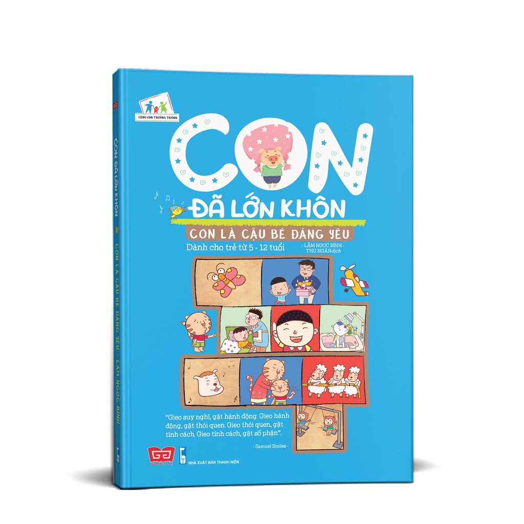 Sách - Con đã lớn khôn - Con là cậu bé đáng yêu