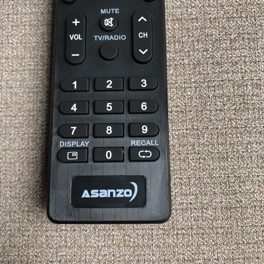 Điều khiển tivi asanzo các dòng smart 50au5900, Remote asanzo model 50au5900