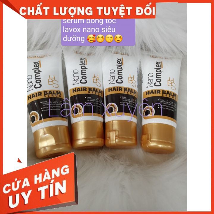 Serum siêu dưỡng, bóng tóc LAVOX NANO COMPLEX HAIR PALM 60ml. 😘 FREESHIP 🍔 nuôi dưỡng tóc khỏe., cải thiện tóc xơ rối 😍😍