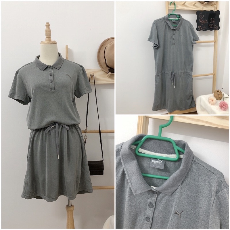 Đầm polo thun casau PuuMa hiệu