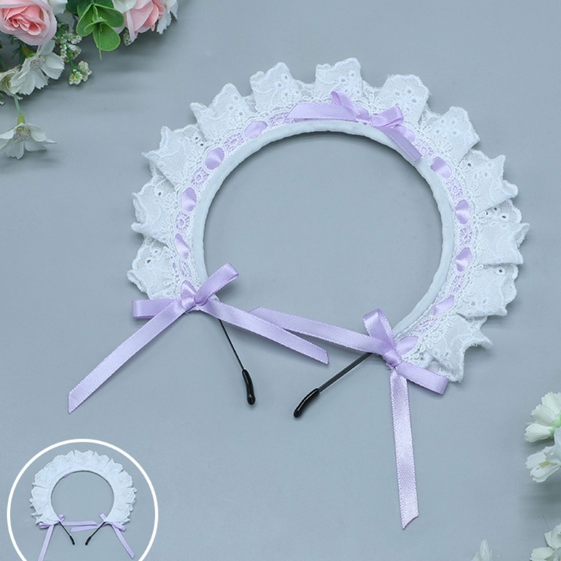 Cài Tóc Ren Hoa Thiết Kế Tinh Tế Dùng Hóa Trang