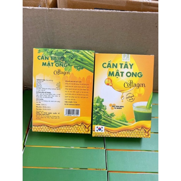 Cần Tây Mật Ong Collagen  thanh lọc cơ thể