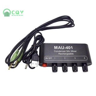 Mini Audio Mixer Condenser for Computer Live Sound Card
