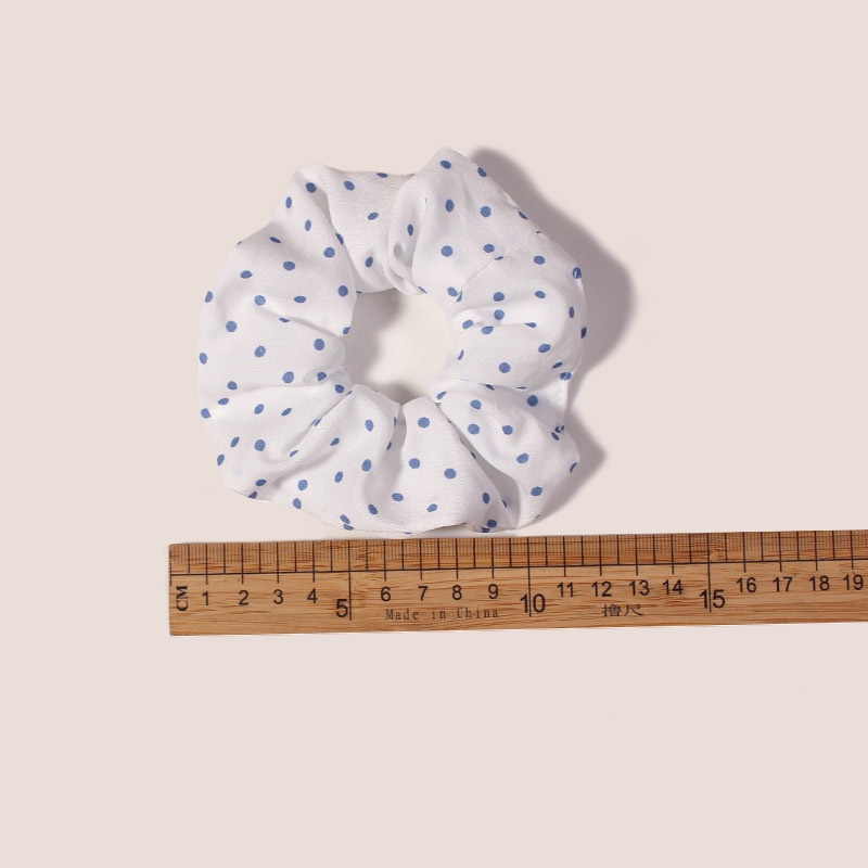 Dây buộc tóc họa tiết hoa thiết kế đơn giản thời trang