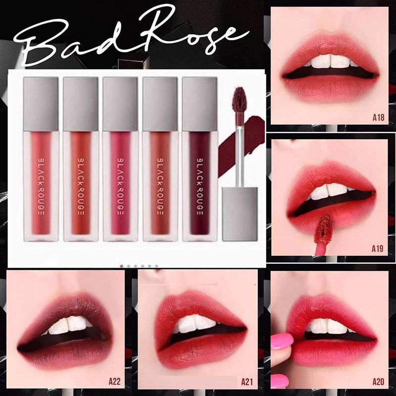 [Ver 4]Son Kem Lì BlackRouge Air Fit Velvet Tint Ver 4 Bad Rose _ Blackrouge Chính Hãng