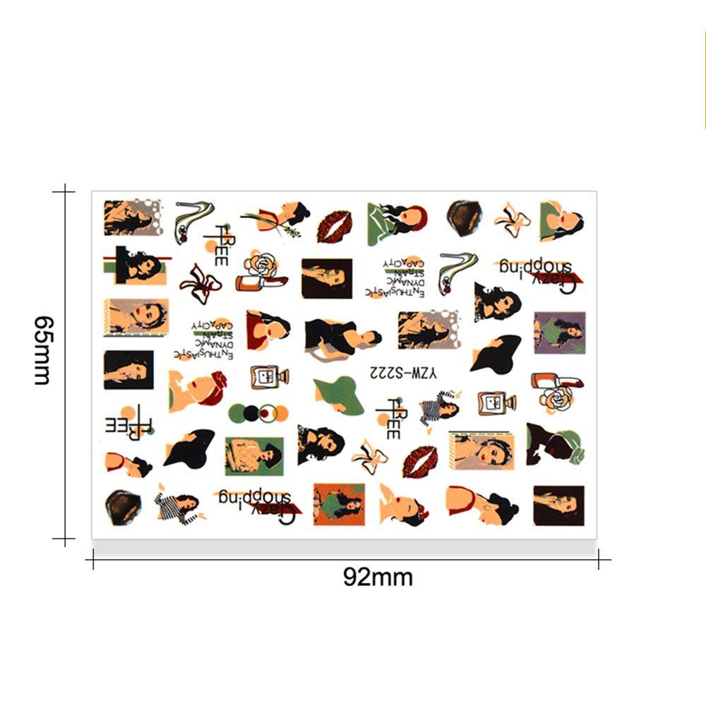 Hình Dán Trang Trí Móng Tay Hình Quả Cam Chanh Xinh Xắn