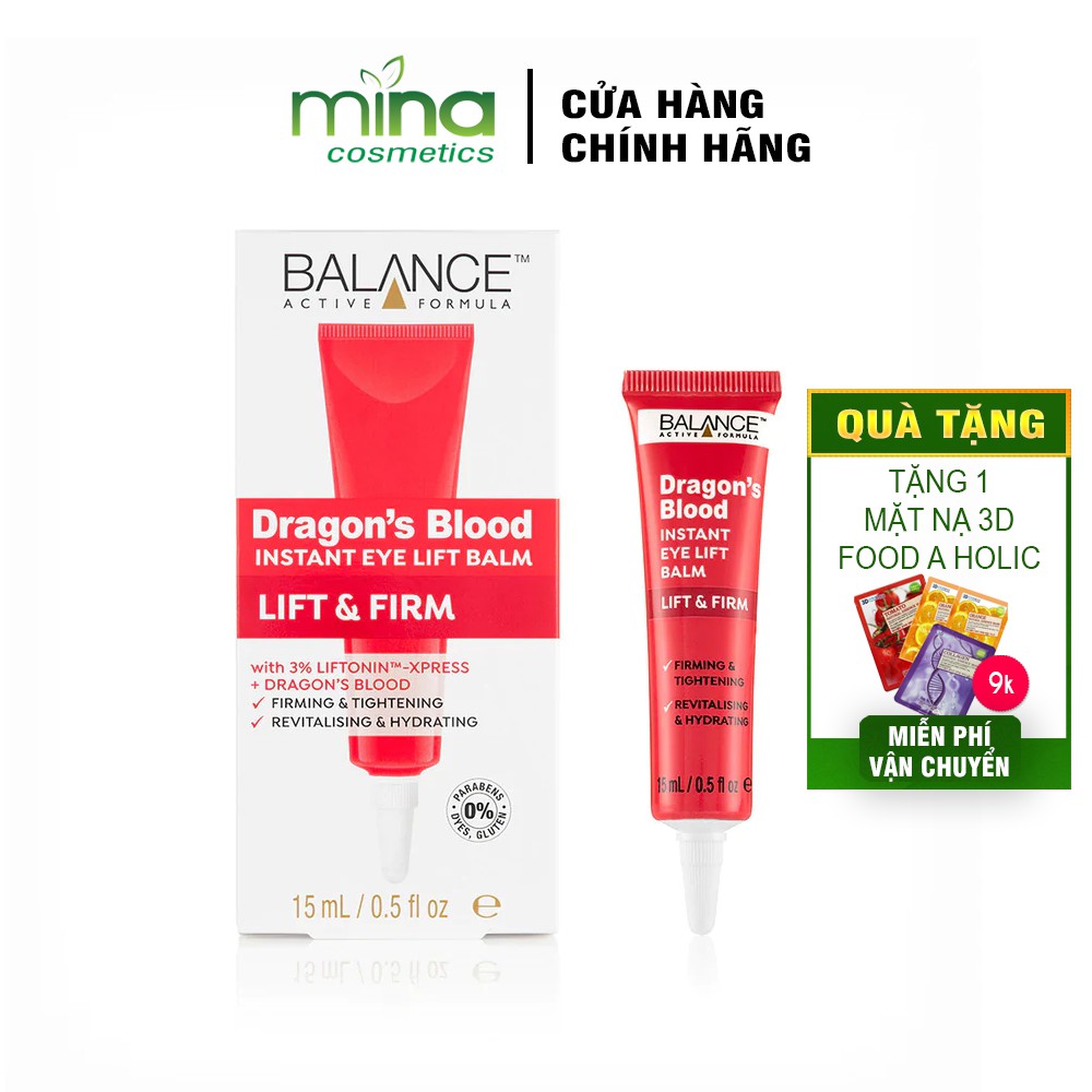 Kem dưỡng mắt máu rồng Dragon's Blood Balance Active Formula 15ml