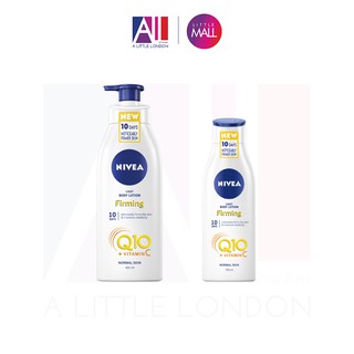 [TOP 1 SHOPEE] Dưỡng thể trắng da da thường Nivea Light Body Lotion Firming Q10 + Vitamin C Normal Skin (Bill Anh)
