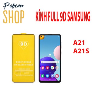 KÍNH CƯỜNG LỰC FULL MÀN 9D CHO SAMSUNG A21/A21S