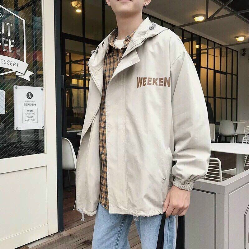 Áo khoác dù Weekend Life nam nữ form rộng Unisex 2 lớp Chống Nắng Siêu Hot ulzzang Jacket Bomber Guvia