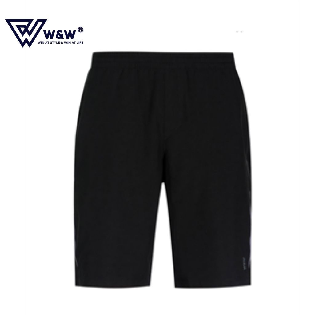 Quần Short Nam W&W Vải Gió Cạp Chun, Chất Liệu Mỏng Nhẹ, Thoáng Mát, Dáng Thể Thao Trẻ Trung WSH25