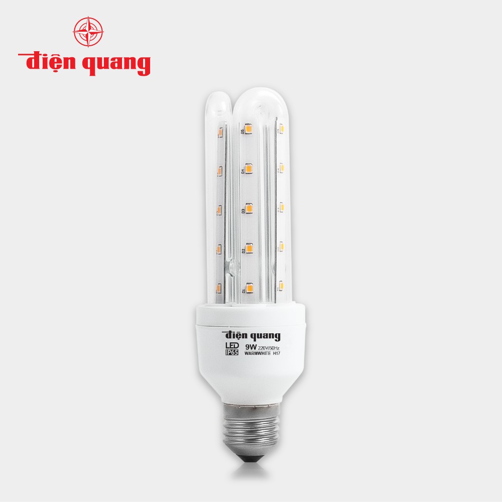 Đèn LED Compact Điện Quang ĐQ LEDCP01 9W, chống ẩm