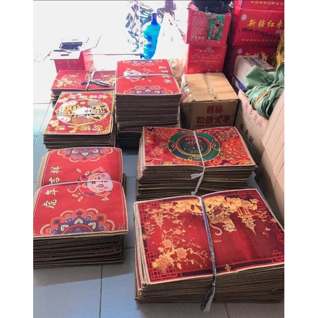 thảm lau chân tết 2022 canh dần , thảm trang trí tết cho mọi gia đình
