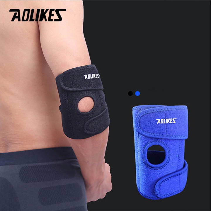 Bó Cố Định Khuỷu Tay Thể Thao Aolikes Chính Hãng - 1 cái- Freesize, Loại Dán - Chống Chấn Thương Cho Khủy Tay Cực Tốt