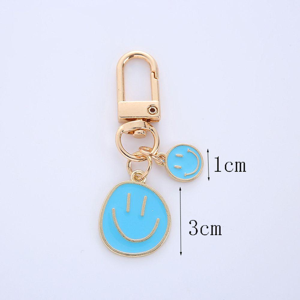 LANFY 1 Móc Khóa Hình Mặt Cười Dễ Thương Thời Trang