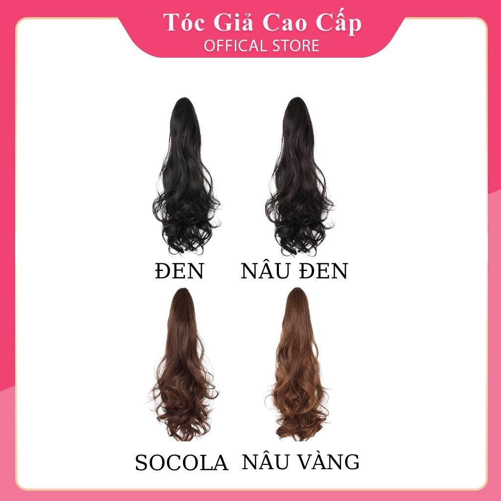 Tóc giả ngoặm xoăn đuôi ❤️FREESHIP❤️ p103,45cm