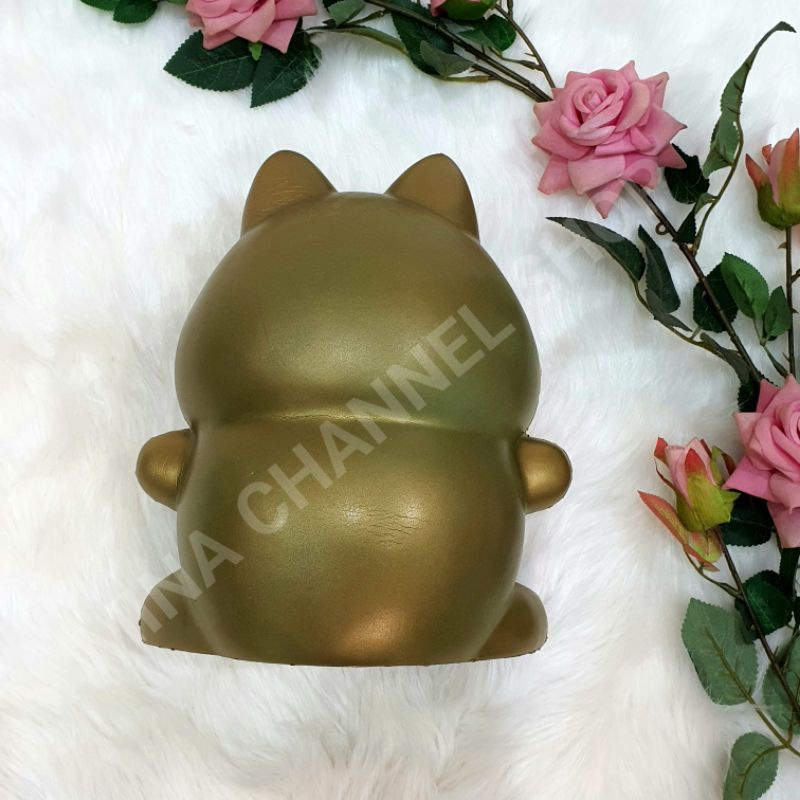 Đồ Chơi Squishy Heo Vàng khổng lồ 27cm 485g Siêu Chậm Tăng, mềm mịn có bao bì và quà tặng